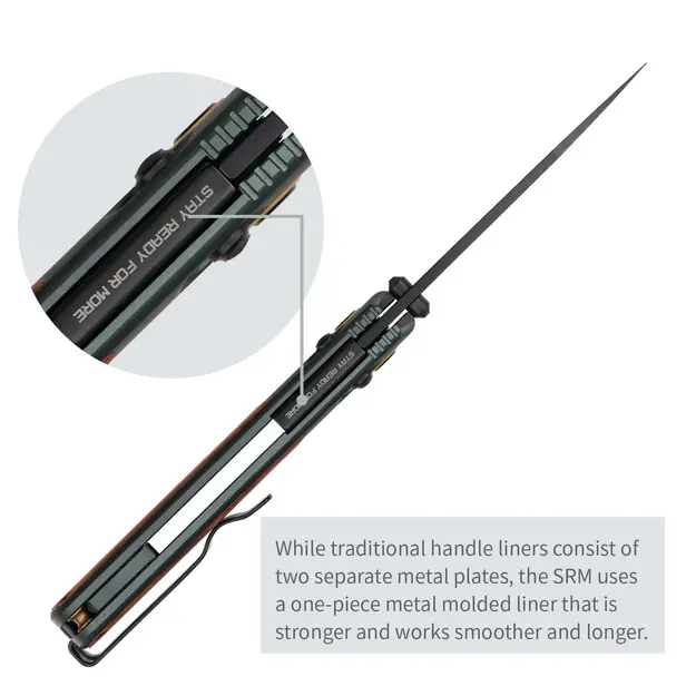 SRM 259L-AG folding knife