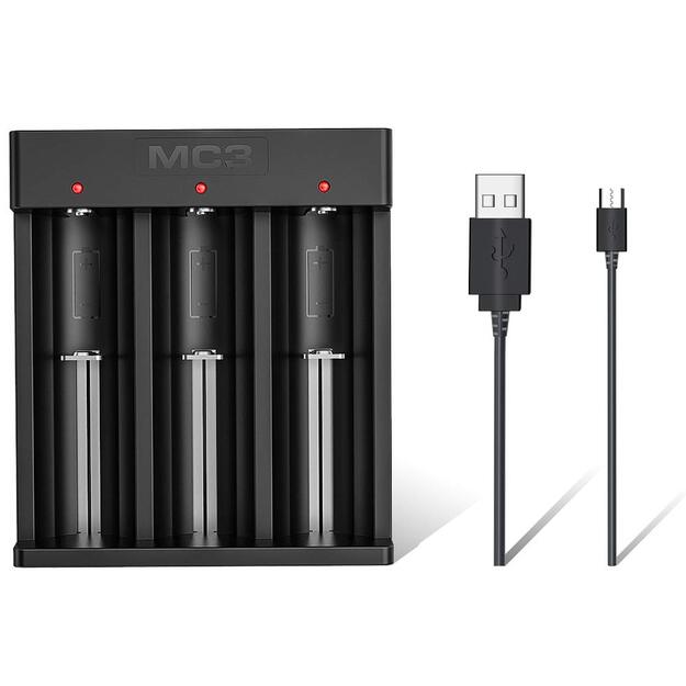 Зарядное устройство для литиевых аккумуляторов XTAR MC3