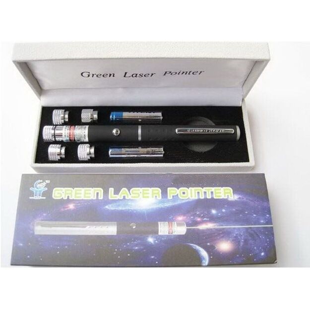 Zaļais lāzers ar Disco efektiem