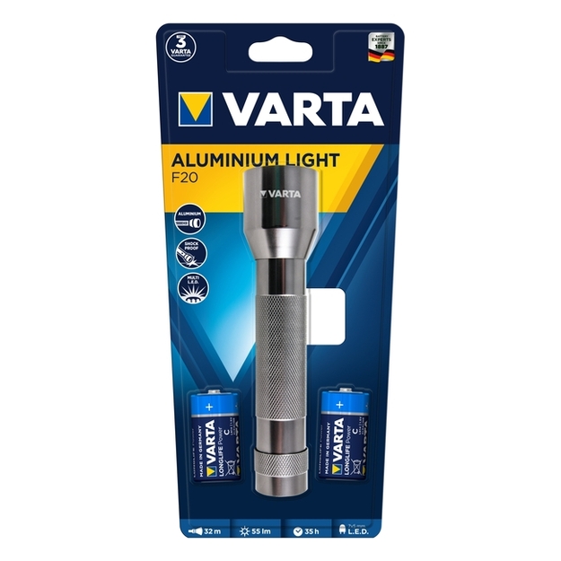 Lukturis Varta Multi LED Aluminium Light 2C 