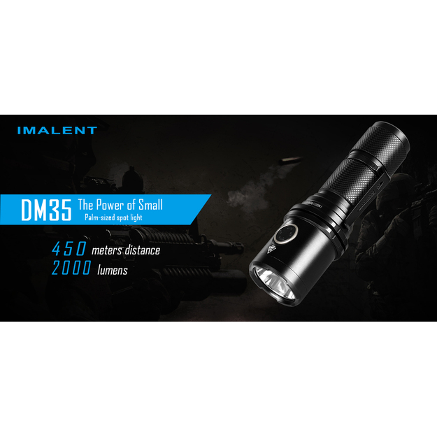 Imalent DM35 CREE XHP35 HI LED lukturis