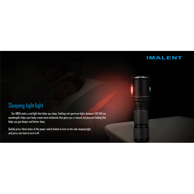 Imalent DM35 CREE XHP35 HI LED lukturis