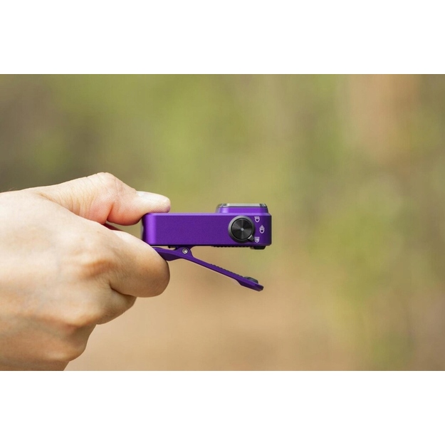 Olight Oclip Pro 500lm Uzlādējams Lukturītis Purple