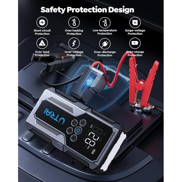 UTRAI Jstar 9 auto starteris 55.5Wh