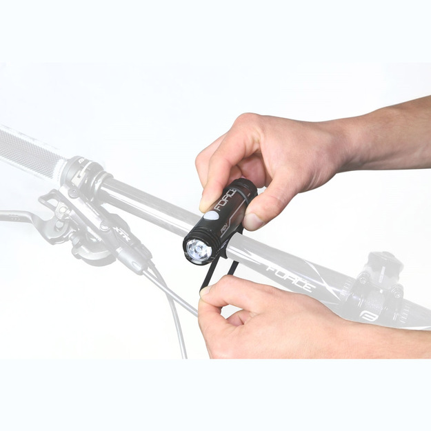 FORCE priek&scaron;ējā luktura turētājs (silikons)