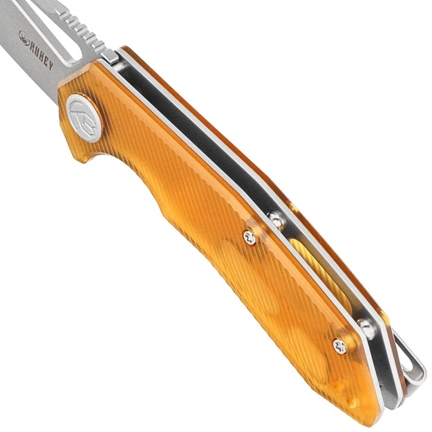 Складной нож Кубей Vagrant Ultem, Sand Blasted 14C28N Максима Ткачука (KU291Q)