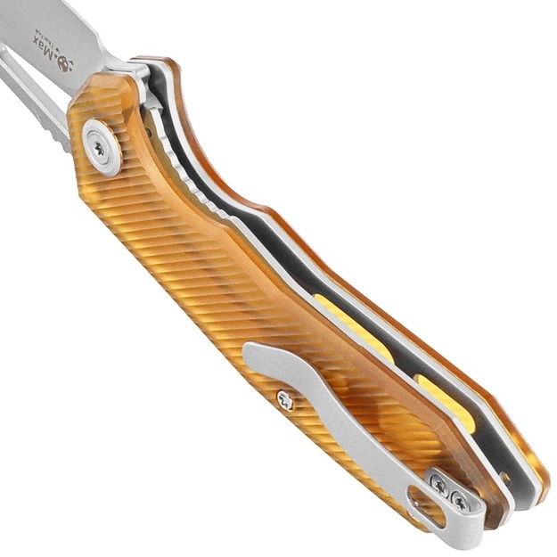 Складной нож Кубей Vagrant Ultem, Sand Blasted 14C28N Максима Ткачука (KU291Q)