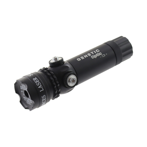 Lāzera tēmēklis pneimatiskām &scaron;autenēm un ASG, sarkans, ar 20 mm sliedi