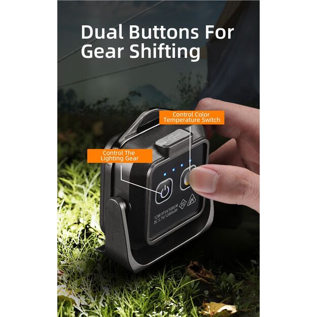 Superfire lukturītis ar magnētu USB-C FS42