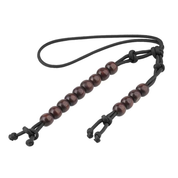 EDCX Paracord soļu skaitītājs - melns