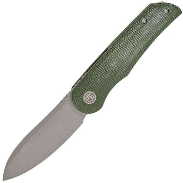 Petrified Fish Elcamino Складной нож Green Micarta PFE16GRMGAW