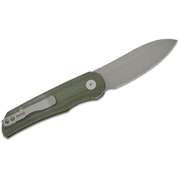 Petrified Fish Elcamino Складной нож Green Micarta PFE16GRMGAW