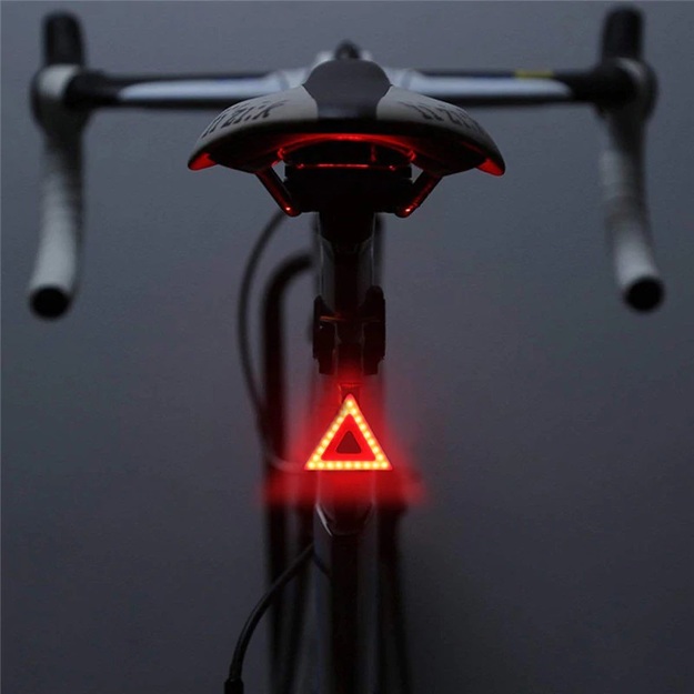 Rear bicycle light Triangle