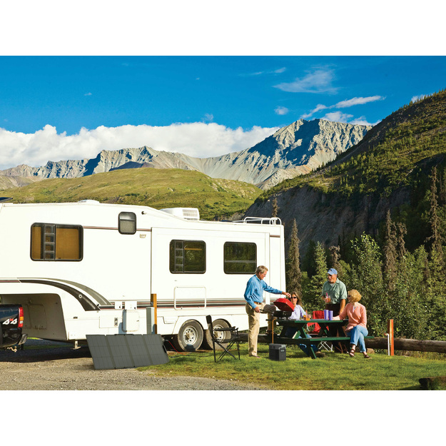 Ecoflow saules kolektors 110W pārnēsājamai spēkstacijai