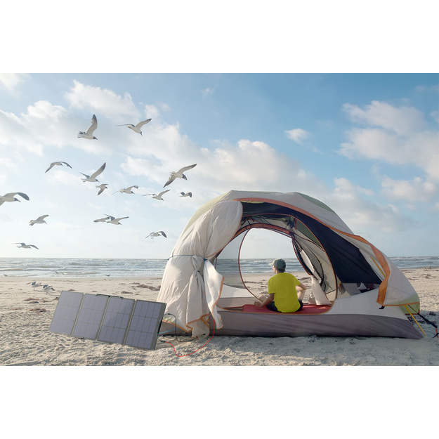 Ecoflow saules kolektors 110W pārnēsājamai spēkstacijai