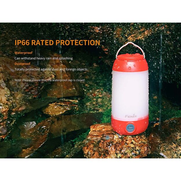 Fenix CL26R camping lantern, black