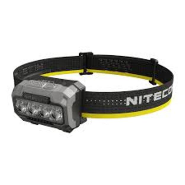 Nitecore HA23 UHE lukturītis 600 lm Black Rock