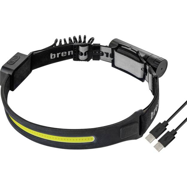 Brennenstuhl galvas lukturītis 500 lm LED sloksne USB-C SL500A 1173760000