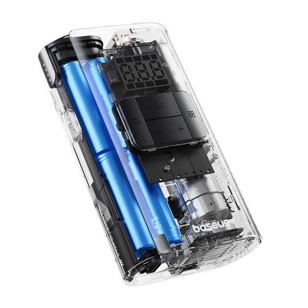 Baseus PrimeTrip VA1 2-in-1 pump with flashlight black