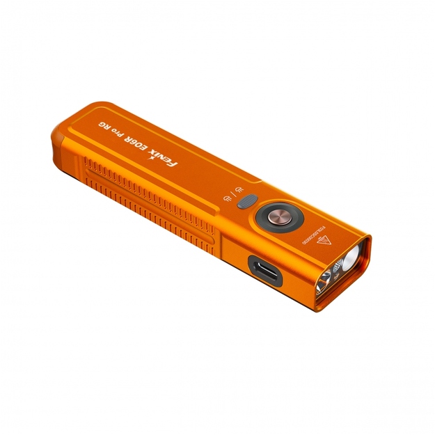 Fenix E06R PRO RG LED lukturītis, oranžs