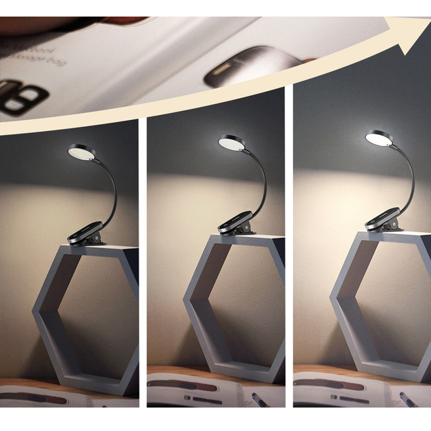 Baseus Uzlādējama lasī&scaron;anas gaisma 3W DGRAD-0G