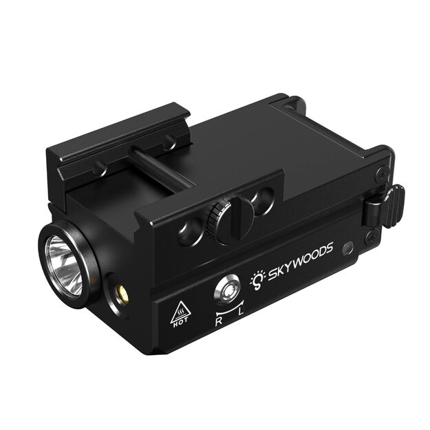 Skywoods PL300G Tactical Flashlight with Laser