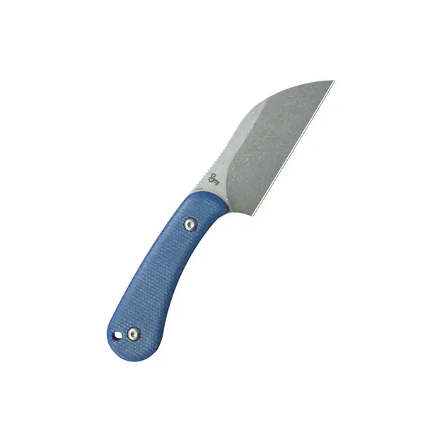 Kubey Rock Hopper nazis zilā krāsā, Scott Halpern dizains, Micarta, 14C28N (KU412C)