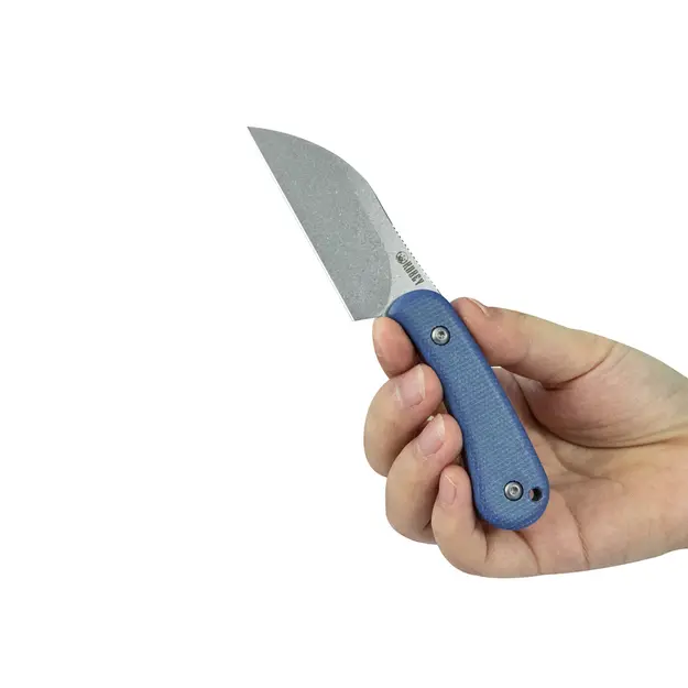 Kubey Rock Hopper nazis zilā krāsā, Scott Halpern dizains, Micarta, 14C28N (KU412C)