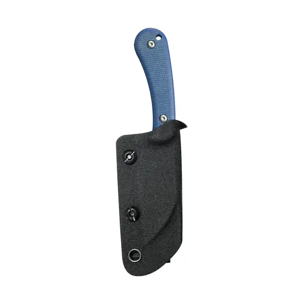 Kubey Rock Hopper nazis zilā krāsā, Scott Halpern dizains, Micarta, 14C28N (KU412C)