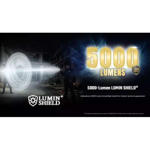 Nitecore P27iX taktiskais LED lukturis, 5000 lūmeni