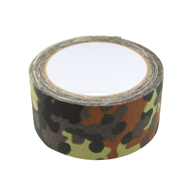 &bdquo;Flecktarn&ldquo; maskē&scaron;anās līmlente 5 cm x 10 m &ndash; kokvilna