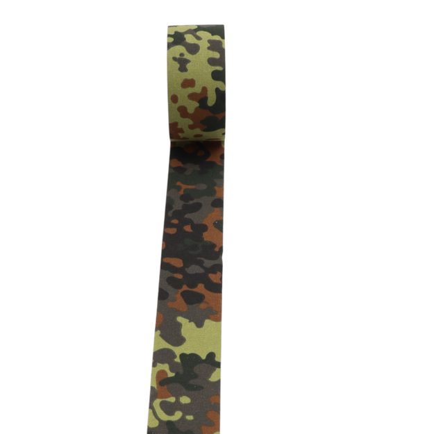 &bdquo;Flecktarn&ldquo; maskē&scaron;anās līmlente 5 cm x 10 m &ndash; kokvilna