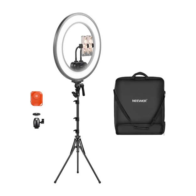 Neewer RL45B 45W 18&Prime; Ultra-Thin LED Ring Light Kit
