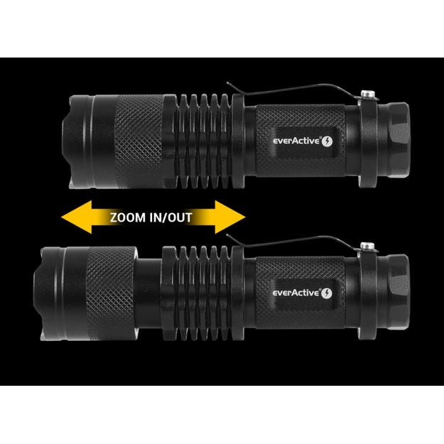 LED žibintuvėlis everActive FL-180  Bullet  CREE XP-E2 