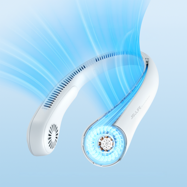 Jisulife Neck Fan 3 4000mAh портативный USB-вентилятор на шею &mdash; серый