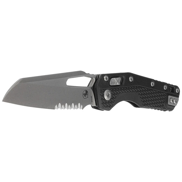 Microtech MSI S/E knife Black Tri-Grip Polymer, Apocalyptic P/S M390MK by Tony Marfione (210T-11APPMBK)