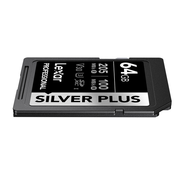 Lexar Professional SILVER PLUS SDXC 64GB memory card