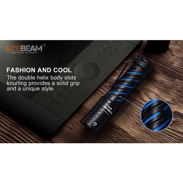 Acebeam E70 AL EDC lukturis, 6500k 4600lm