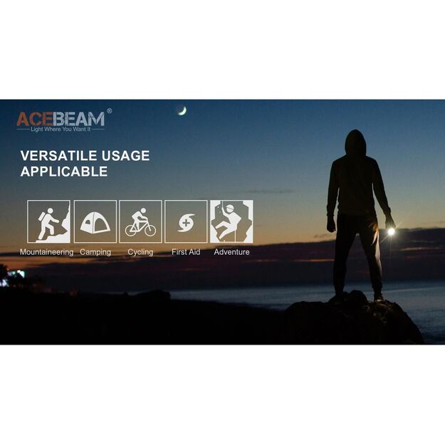 Acebeam E70 AL EDC lukturis, 6500k 4600lm