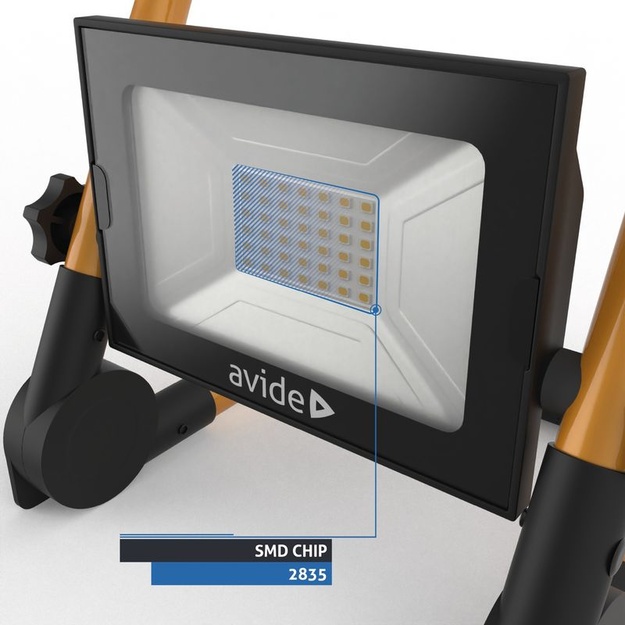Avide LED prožektors 30W 220V kabelis 1,5m