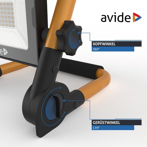 Avide LED prožektors 30W 220V kabelis 1,5m