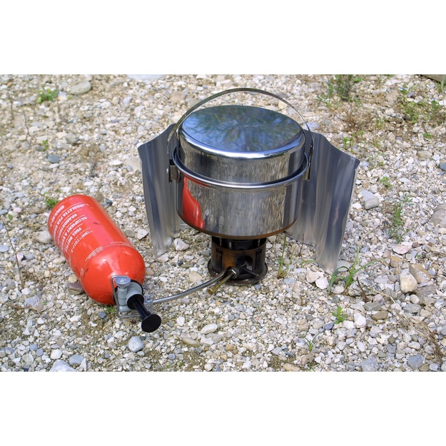 Origin Outdoors alumīnija vēja aizsargs 18 cm augsts