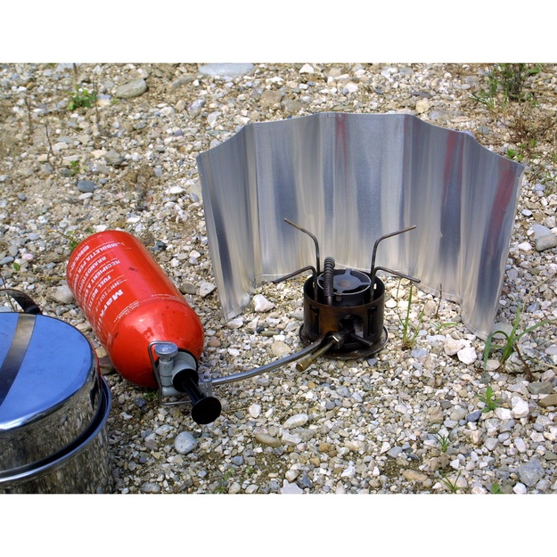 Origin Outdoors alumīnija vēja aizsargs 18 cm augsts