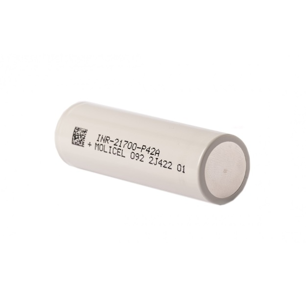 Molicel INR21700-P42A 4000mAh 45A akumulators