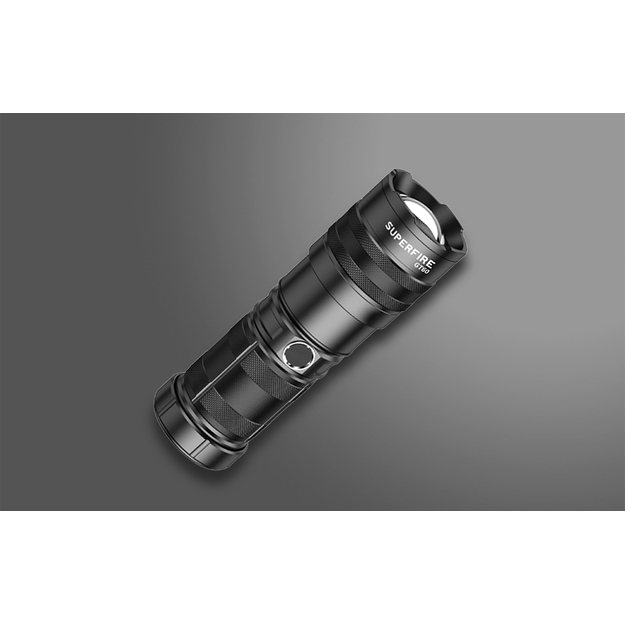 Superfire rokas lukturītis GT60, 2600lm, USB-C