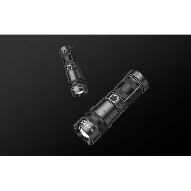 Superfire rokas lukturītis GT60, 2600lm, USB-C