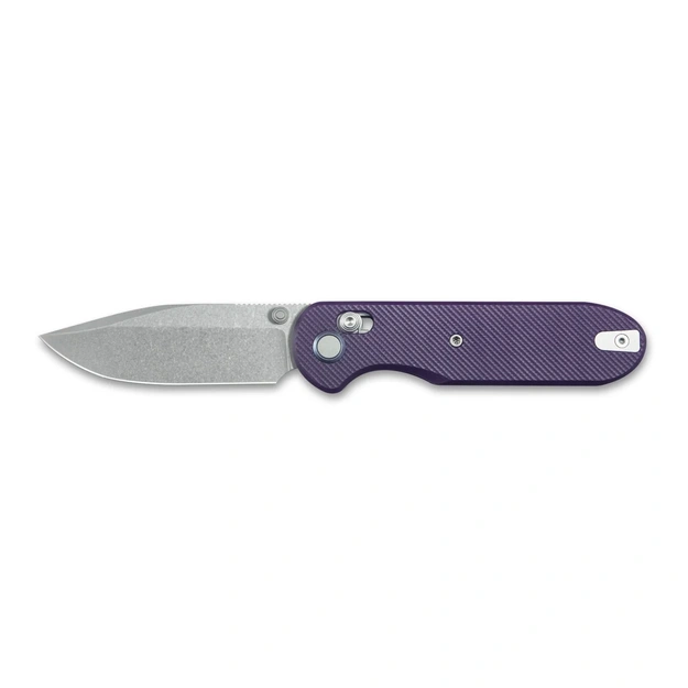 GEO Ethereal Cutter SW M390 Folding Knife, Purple G10 (GEO2402L)