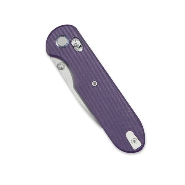 GEO Ethereal Cutter SW M390 Folding Knife, Purple G10 (GEO2402L)