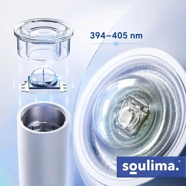 Pārnēsājama UV LED lampa ar turētāju SOULIMA