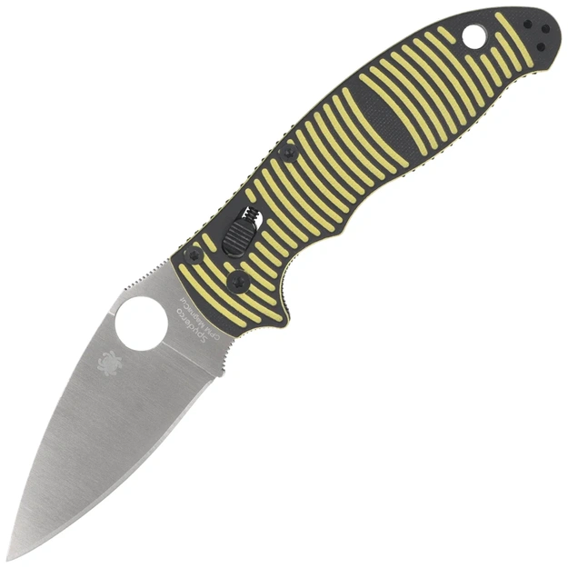 Salokāmais nazis Spyderco Manix 2 Salt, dzelten&scaron;/melns G10, MagnaCut (C101GBKYLMCP2)